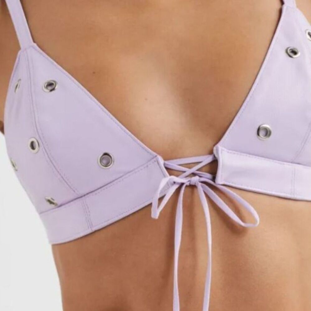 NWT For Love & Lemons Roxie Bralette Top Sz Small - Picture 2 of 6